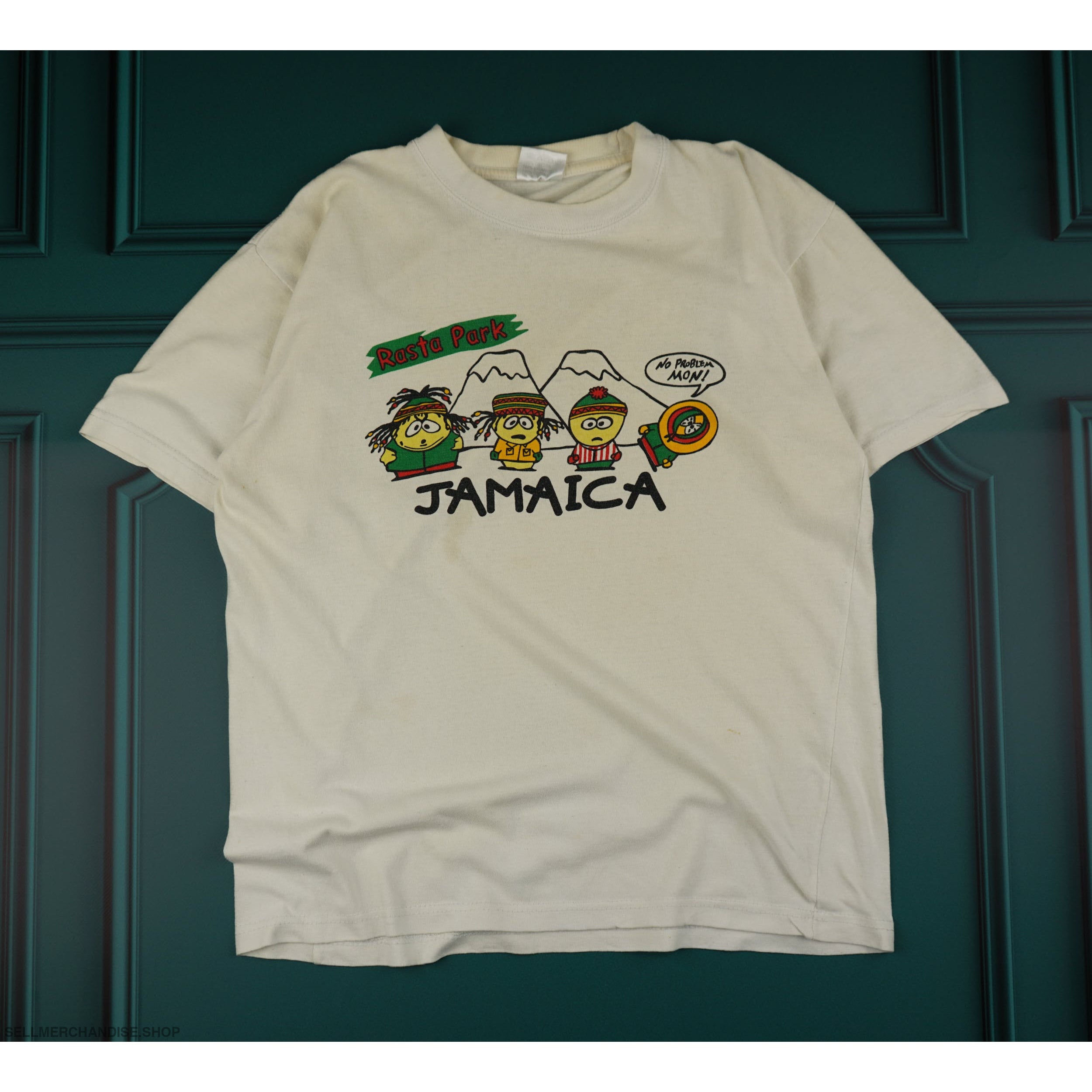 Vintage 1990s South Park Jamaica T-Shirt