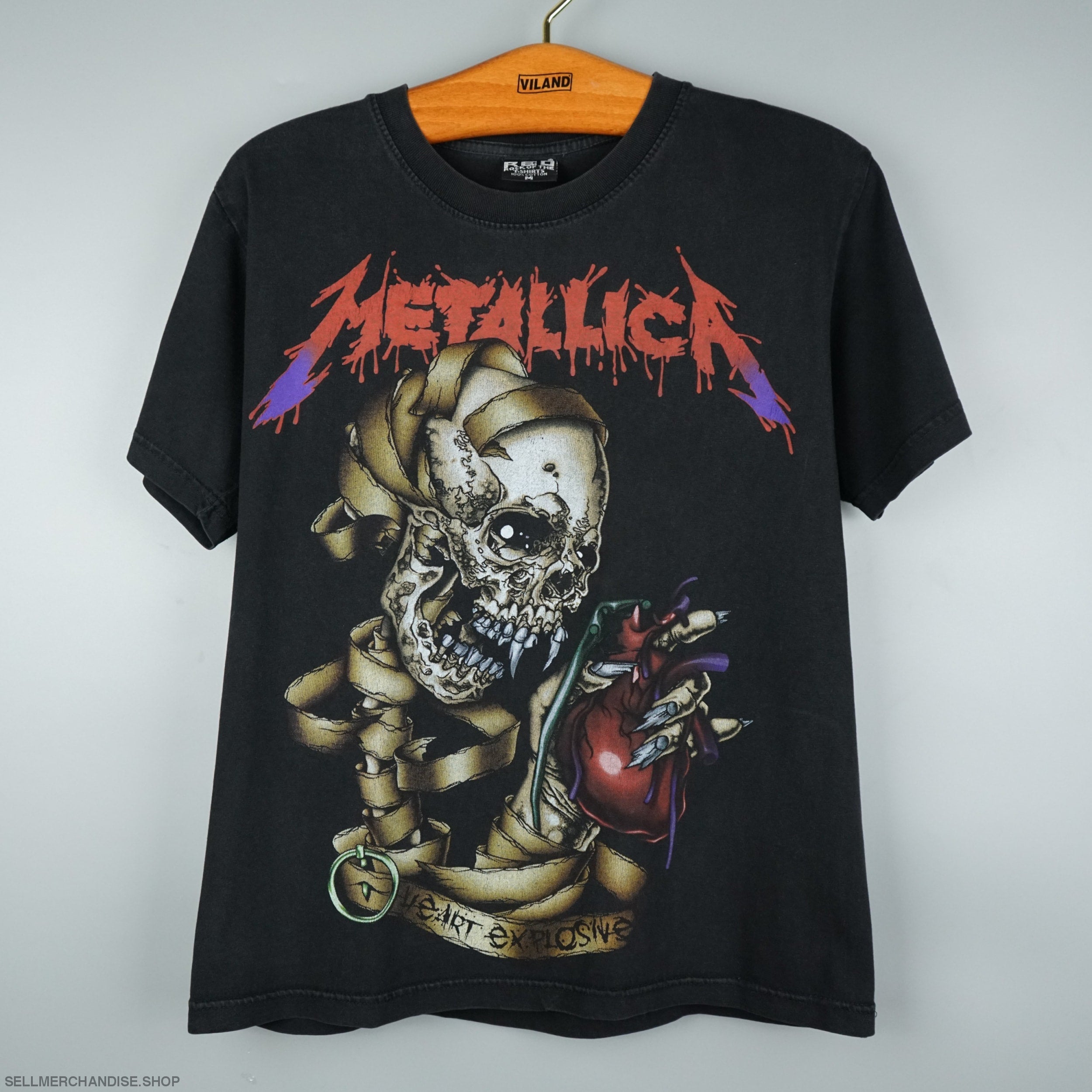 vintage Metallica t shirt 90s | SellMerchandise