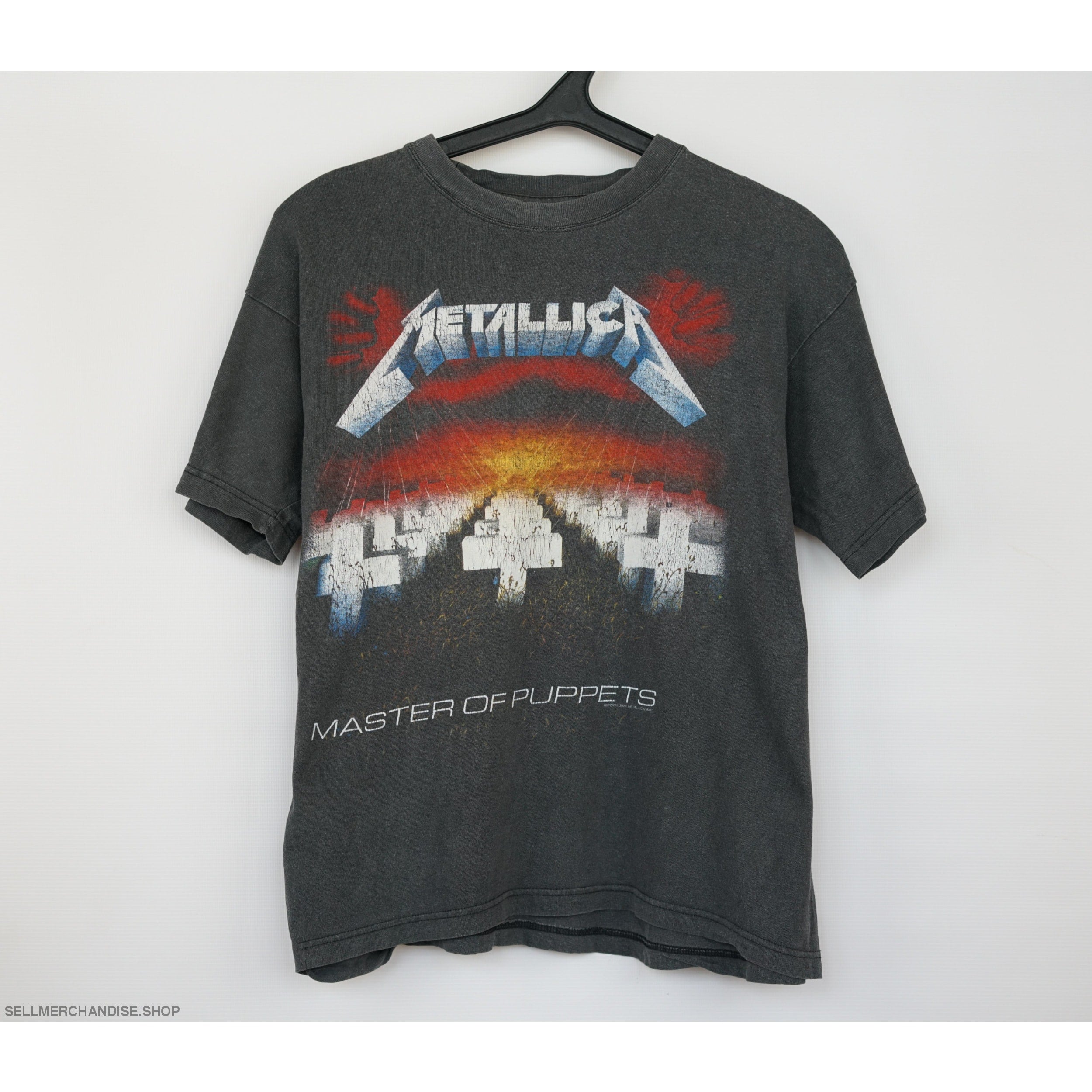 Vintage Metallica tshirt 2002 Master of Puppets | SellMerchandise