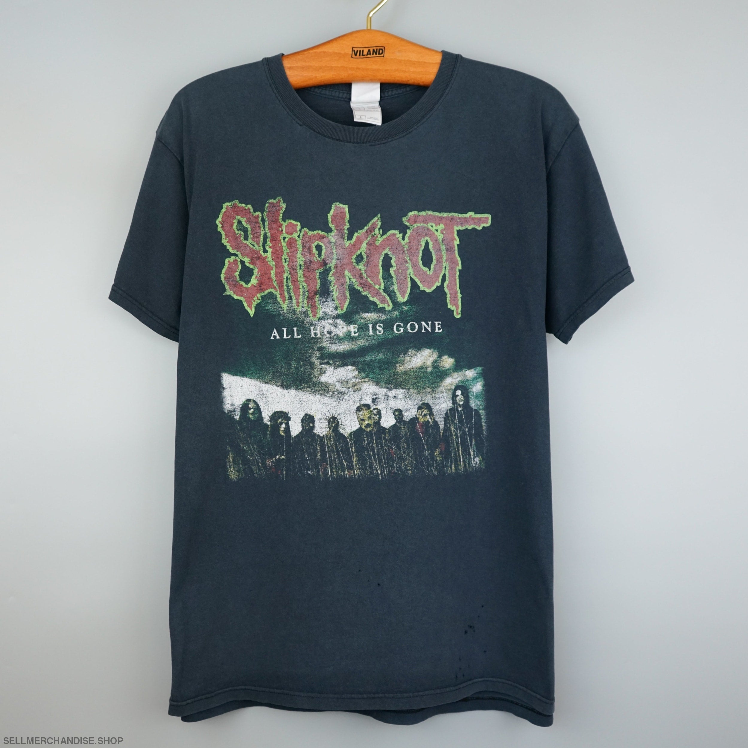 Vintage Slipknot t shirt 2008 tour | SellMerchandise