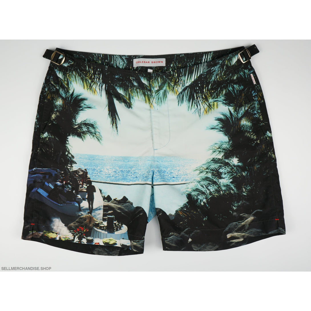 Vintage all over print Orlebar Brown Swim Shorts