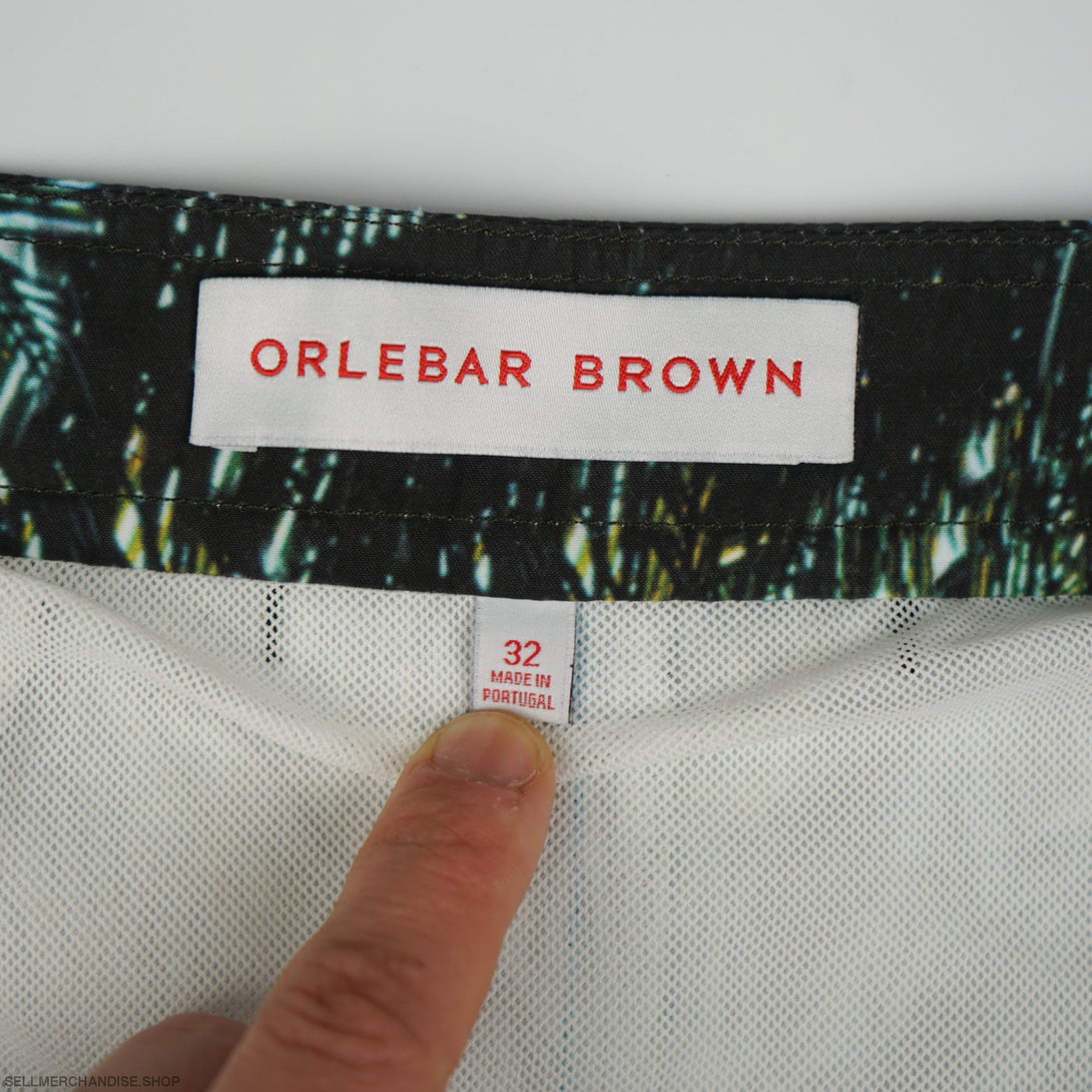 Vintage all over print Orlebar Brown Swim Shorts