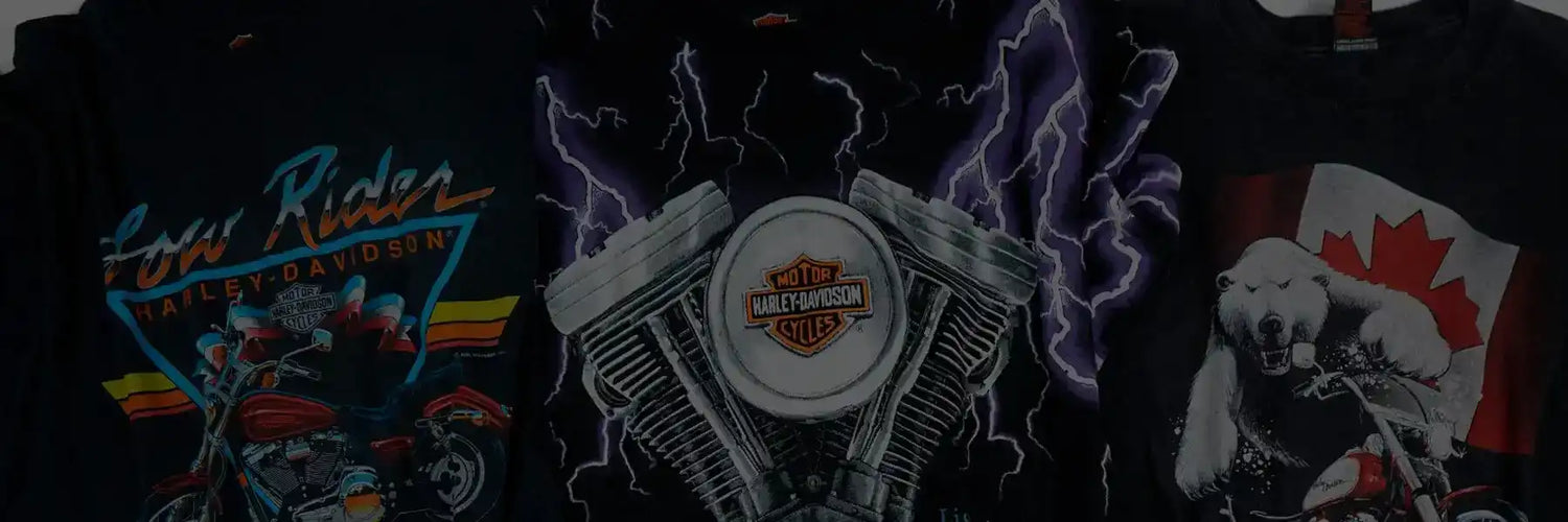 Harley-Davidson motorcycle engine logo with lightning bolts striking outward.