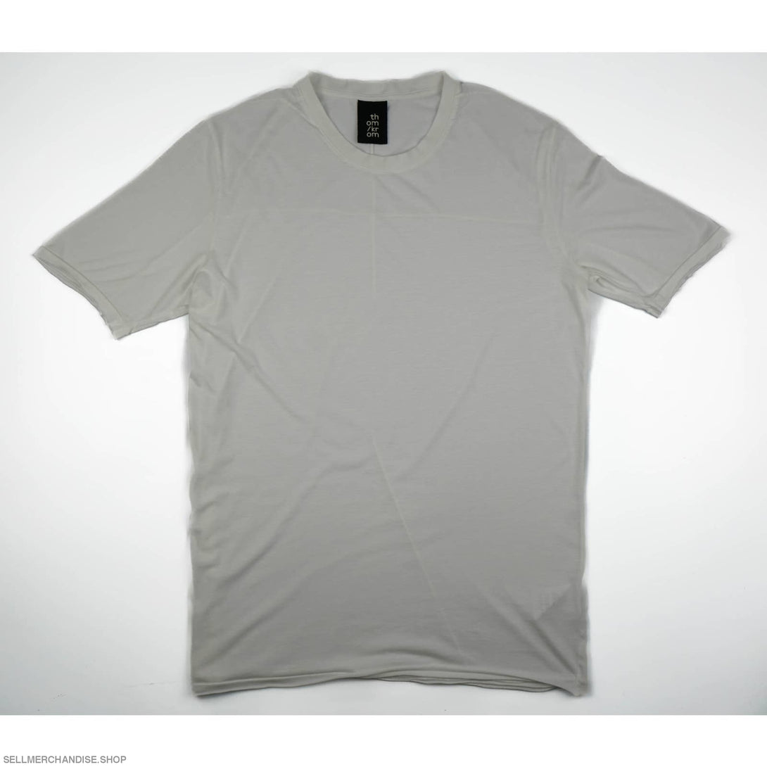 Vintage Thom Krom XXL White Blank T-Shirt