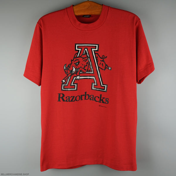 Vintage 1980s Arkansas Razorbacks T-Shirt