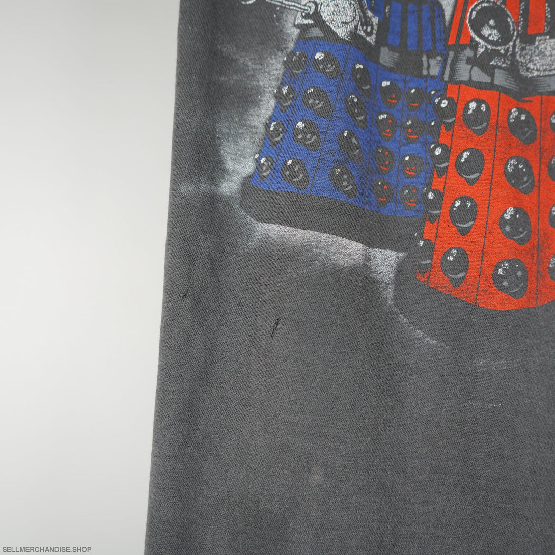 Vintage 1980s Dr. Who and the Daleks T-Shirt Single Stitch