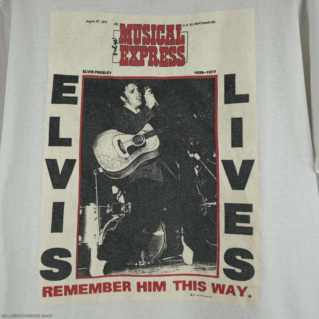 Vintage 1980s Elvis Presley t-shirt