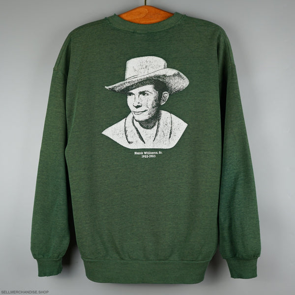 Vintage 1980s Hank Williams SR sweatshirt