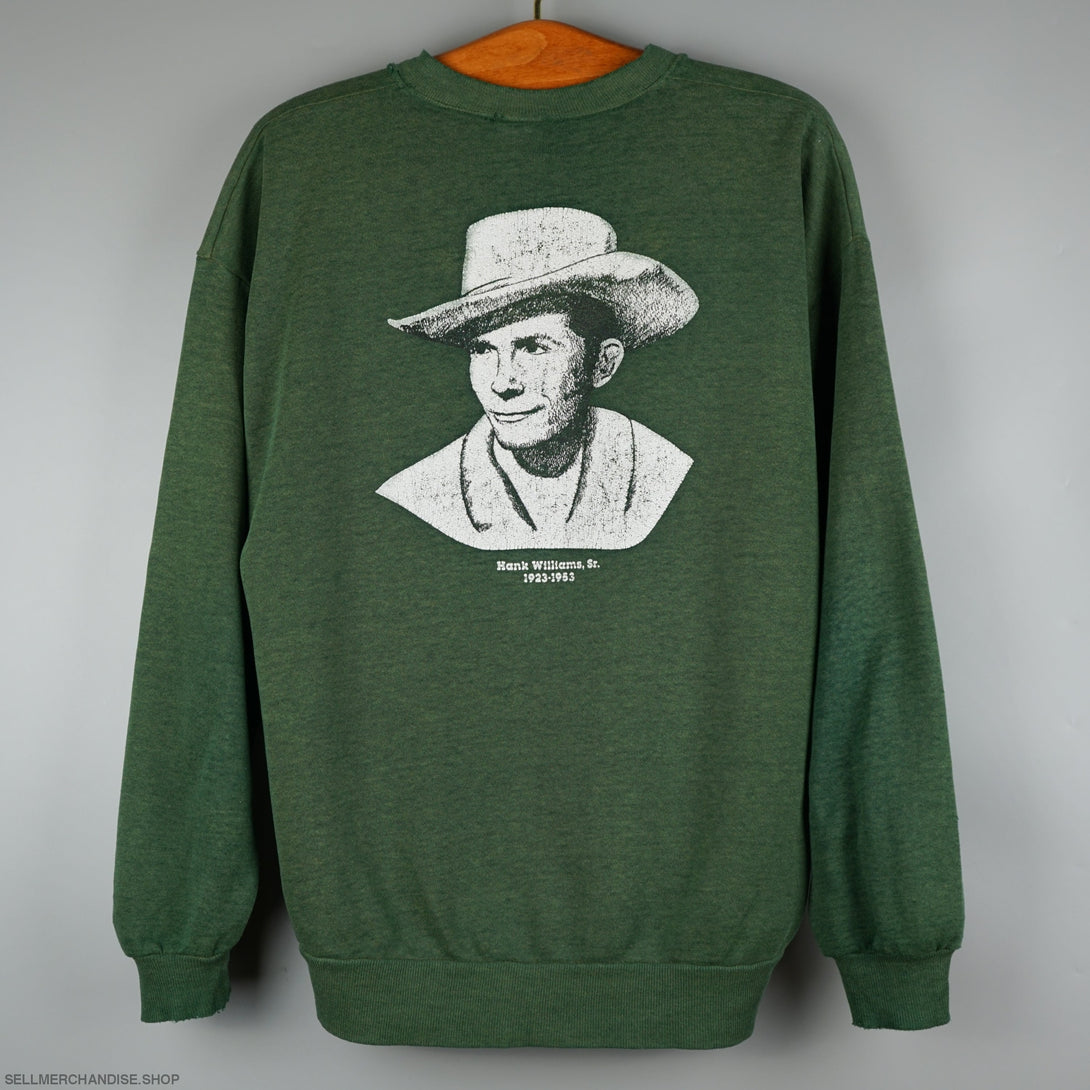 Vintage 1980s Hank Williams SR sweatshirt