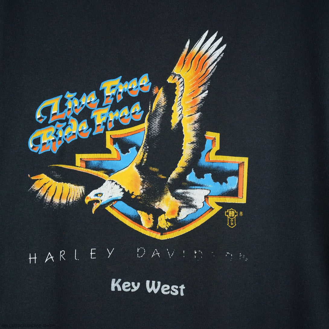 1980s Harley Davidson Key West t-shirt