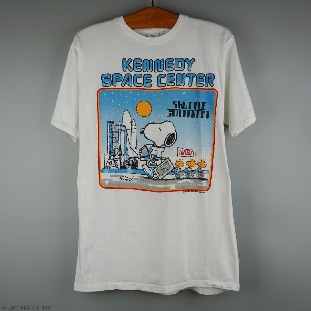 Vintage 1980s Kennedy Space Center x Peanuts t-shirt