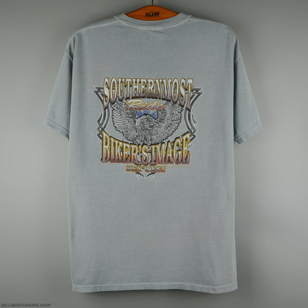 Vintage 1980s Southernmost Bikers Image T-Shirt