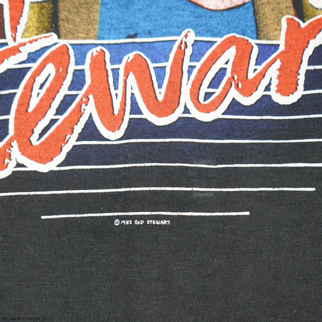 Vintage 1983 Rod Stewart Tour T-Shirt