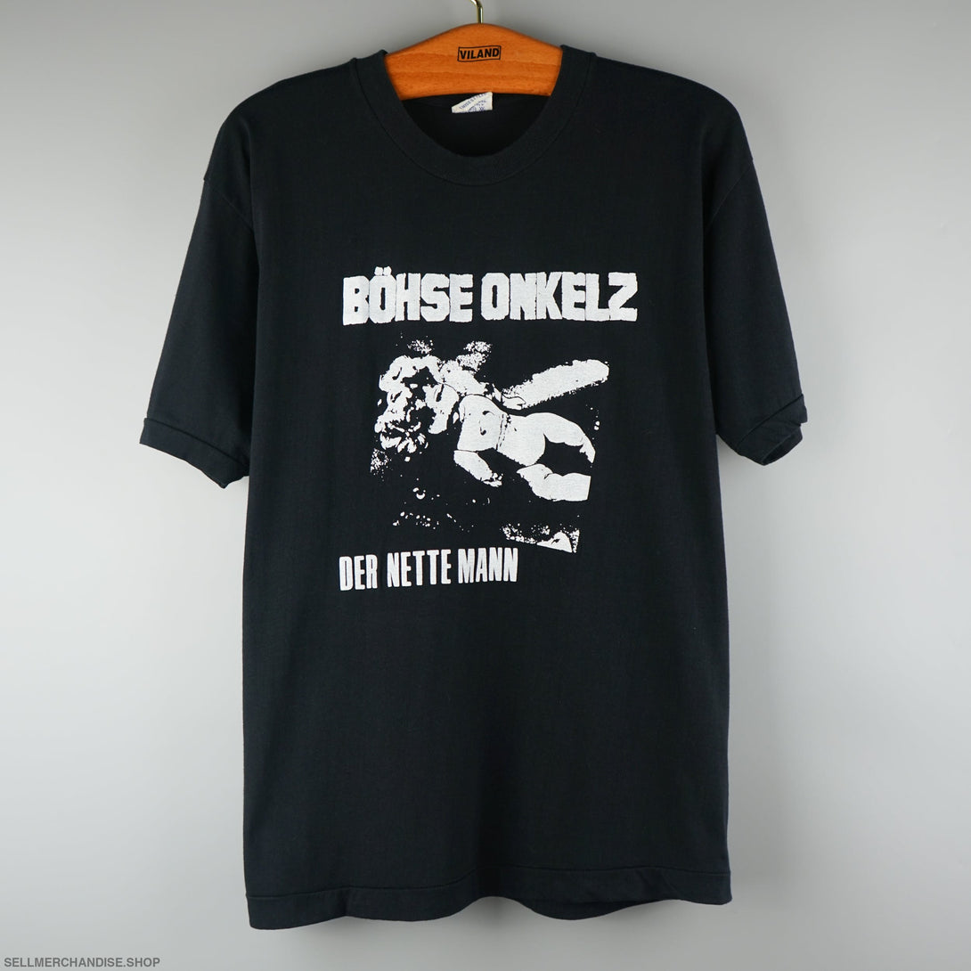 Vintage 1984 Böhse Onkelz T-Shirt Der nette Mann