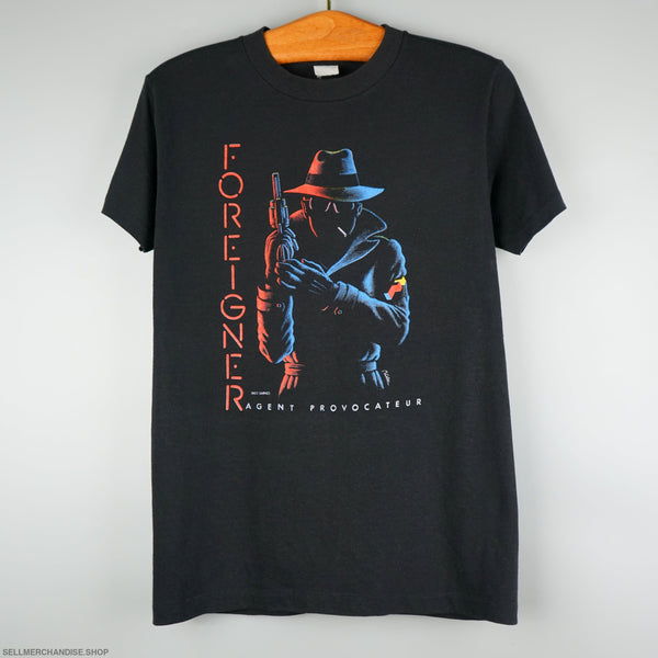 Vintage 1984 Foreigner t-shirt Agent Provocateur