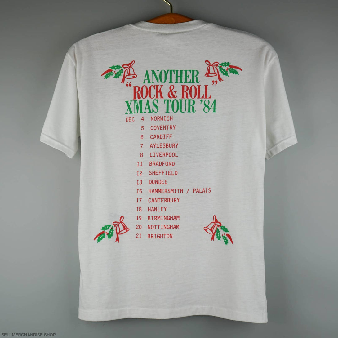 Vintage 1984 Gary Glitter t-shirt Another Rock&Roll X-Mas Tour