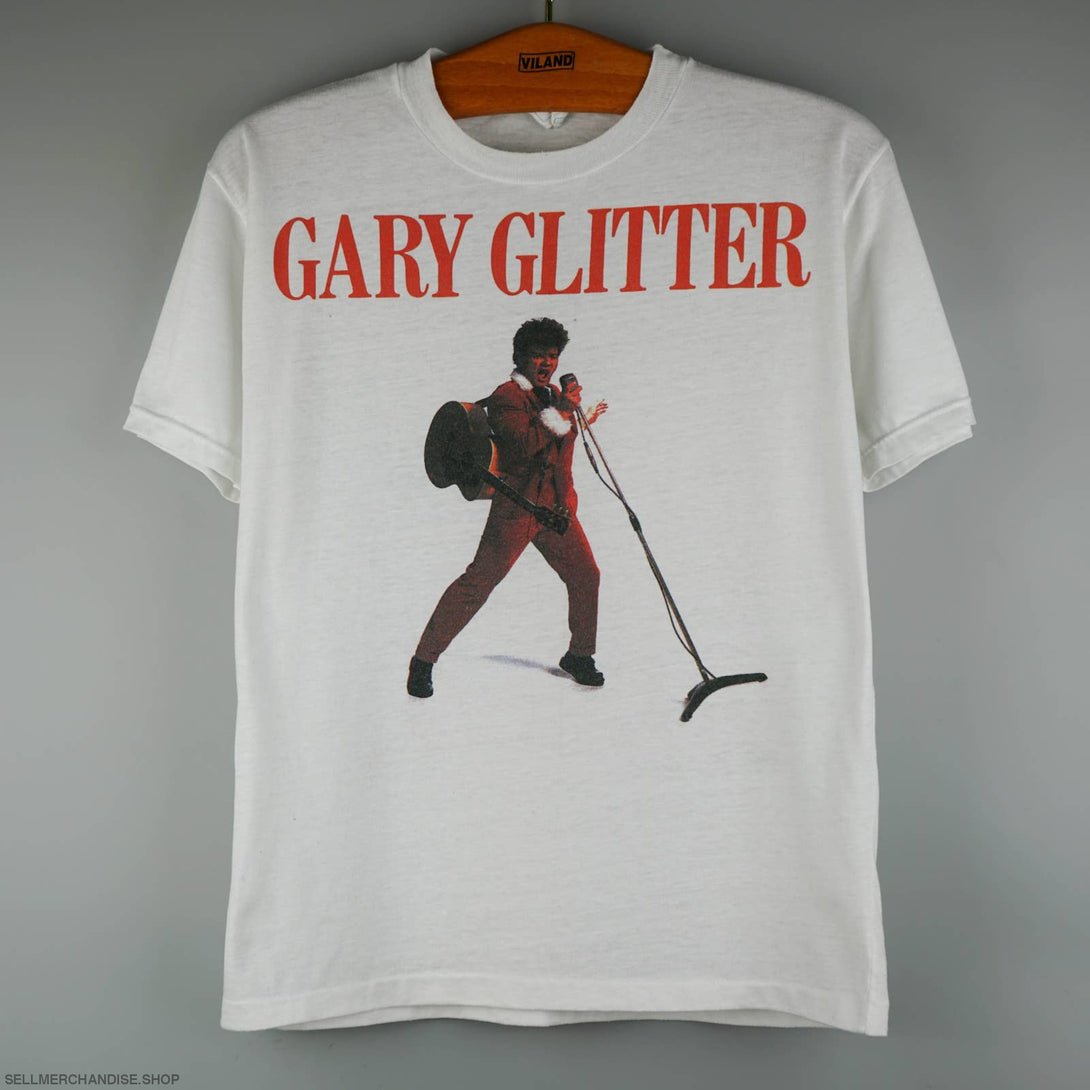 Vintage 1984 Gary Glitter t-shirt Another Rock&Roll X-Mas Tour