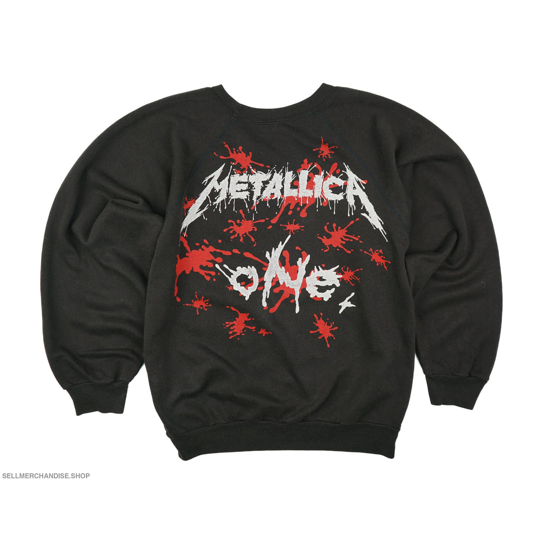 Vintage 1988 Metallica One Sweatshirt