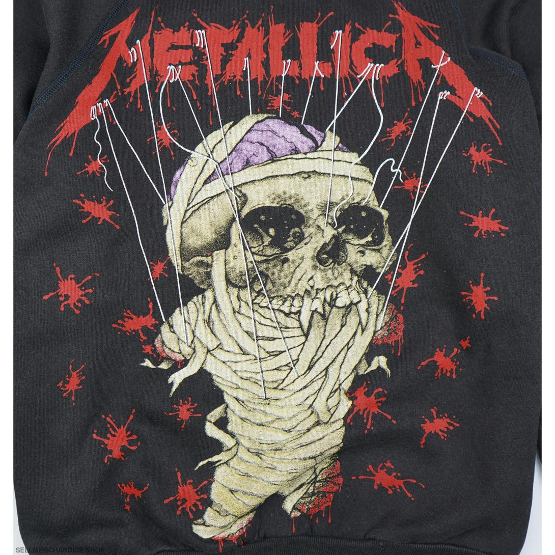 Vintage 1988 Metallica One Sweatshirt