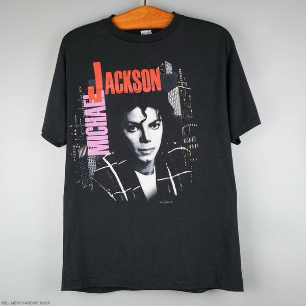 Vintage 1998 Michael Jackson BAD tour t-shirt
