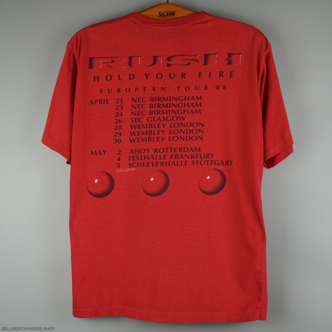 Vintage 1988 The Rush Concert t-shirt