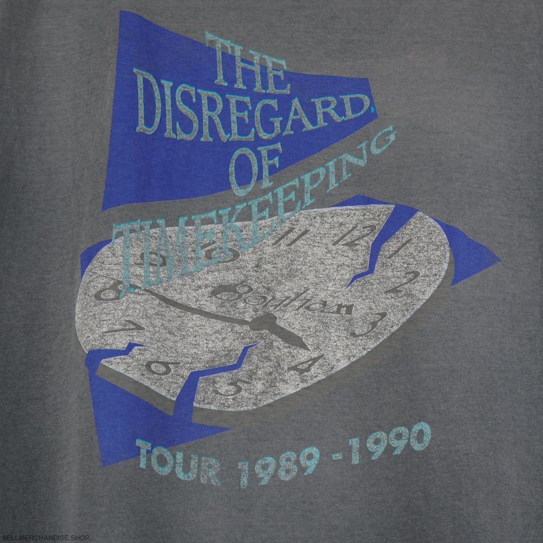 Vintage 1989 Bonham t-shirt The Disregard of Timekeeping