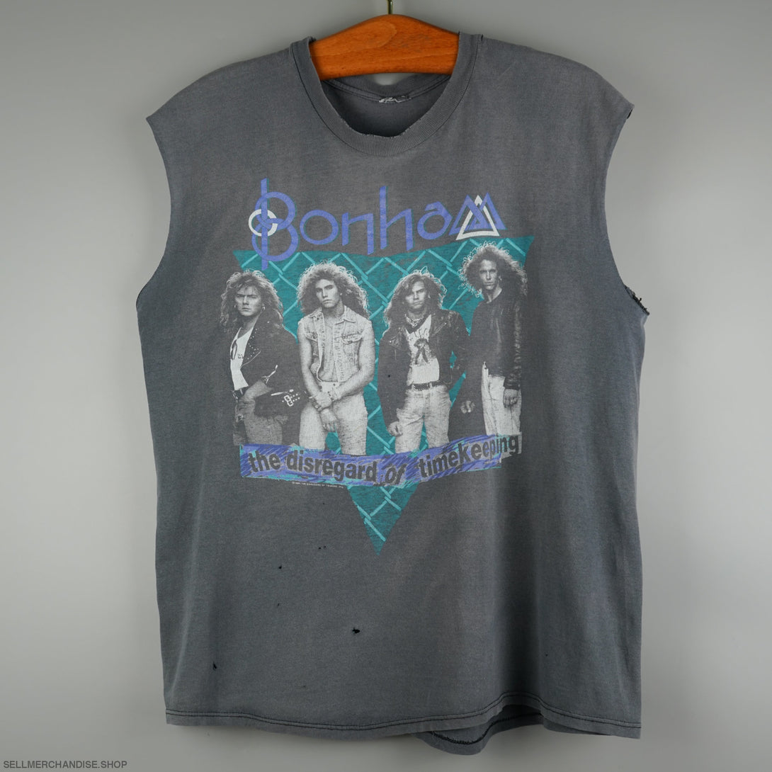 Vintage 1989 Bonham t-shirt The Disregard of Timekeeping