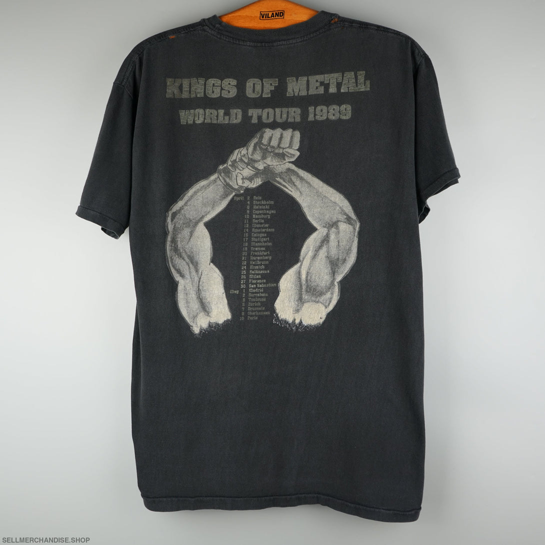 Vintage 1989 Manowar Tour T-Shirt