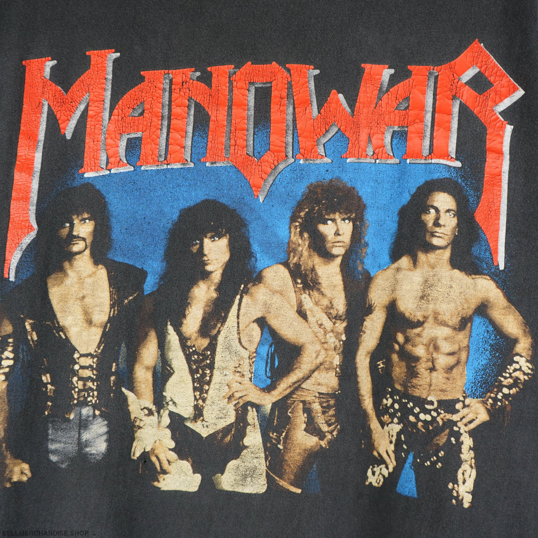 Vintage 1989 Manowar Tour T-Shirt