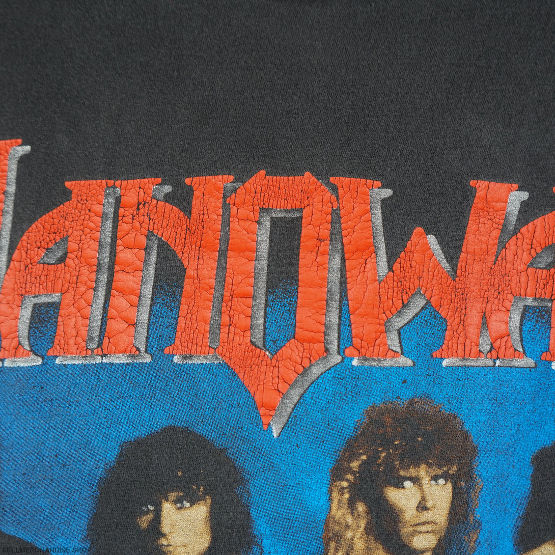 Vintage 1989 Manowar Tour T-Shirt