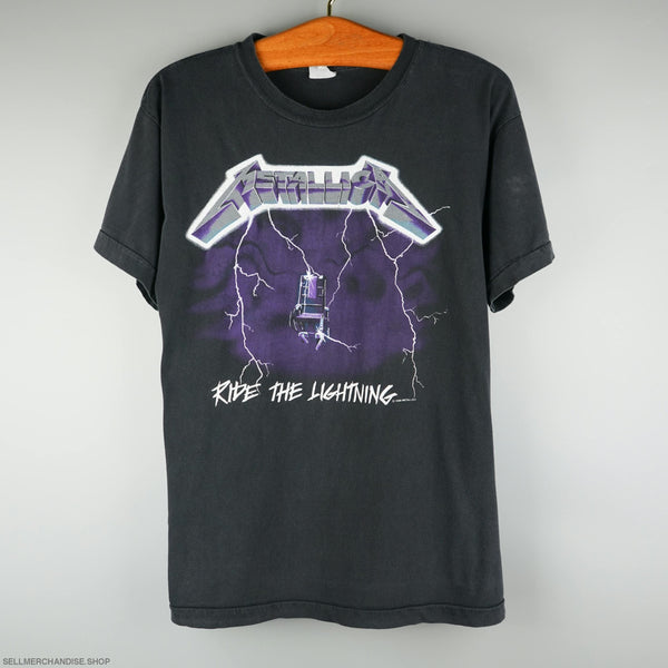 Vintage 1989 Metallica Ride The Lightning T-Shirt