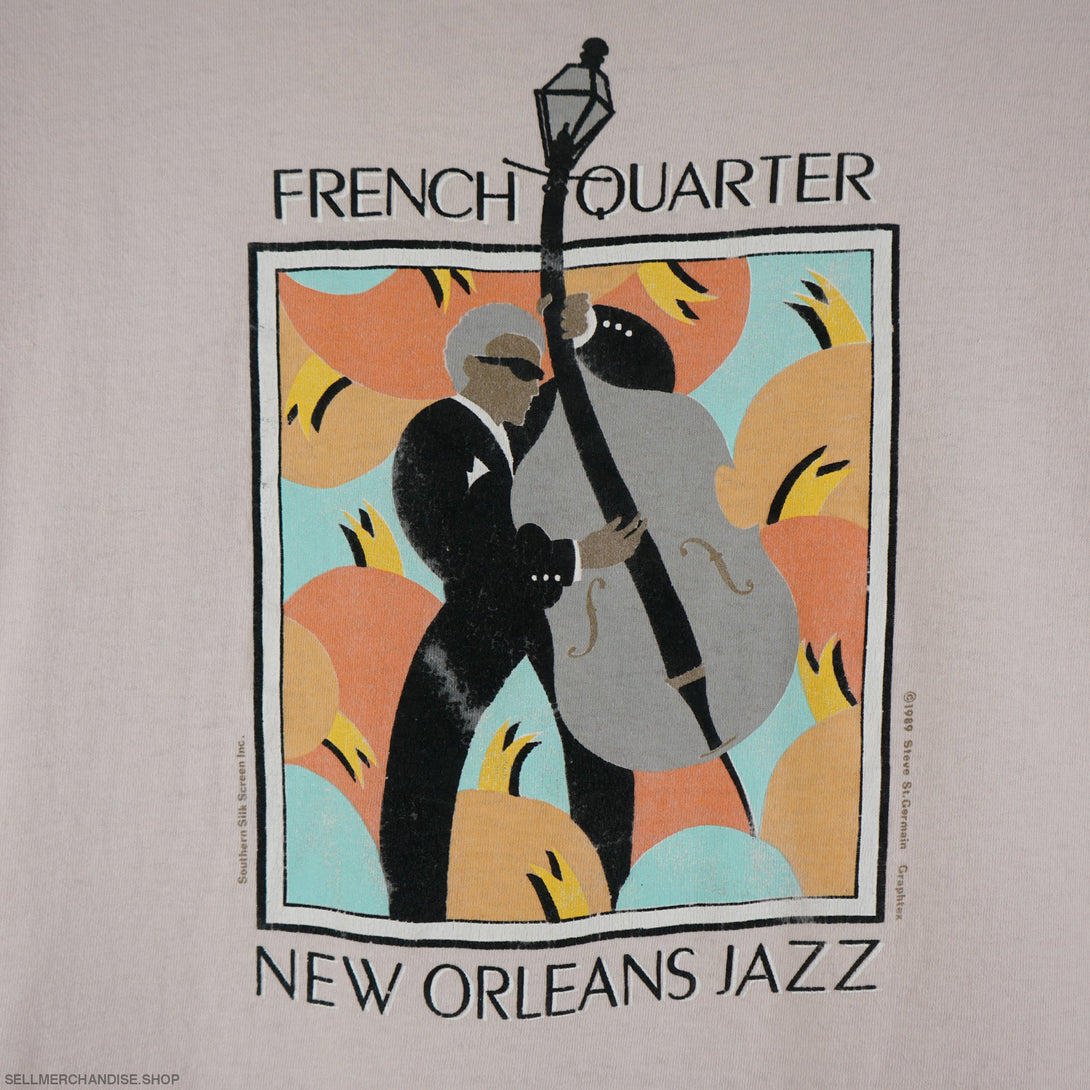 Vintage 1989 New Orleans Jazz T-Shirt