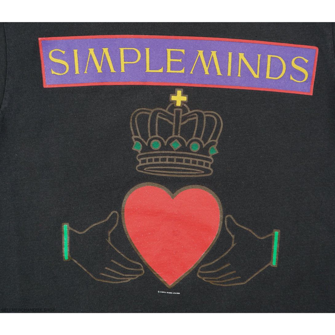 Vintage 1989 Simple Mind Tour T-Shirt