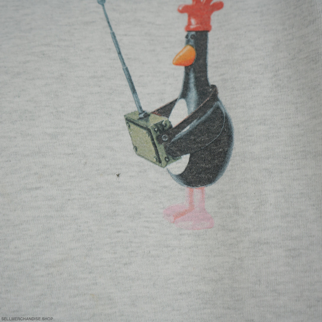 Vintage 1989 Wallace and Gromit Chicken t-shirt