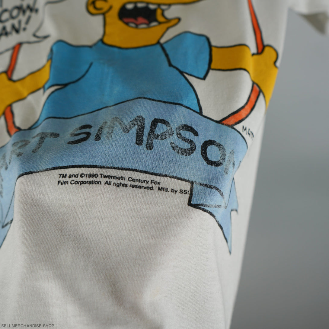 Vintage 1990 Bart Simpson t-shirt