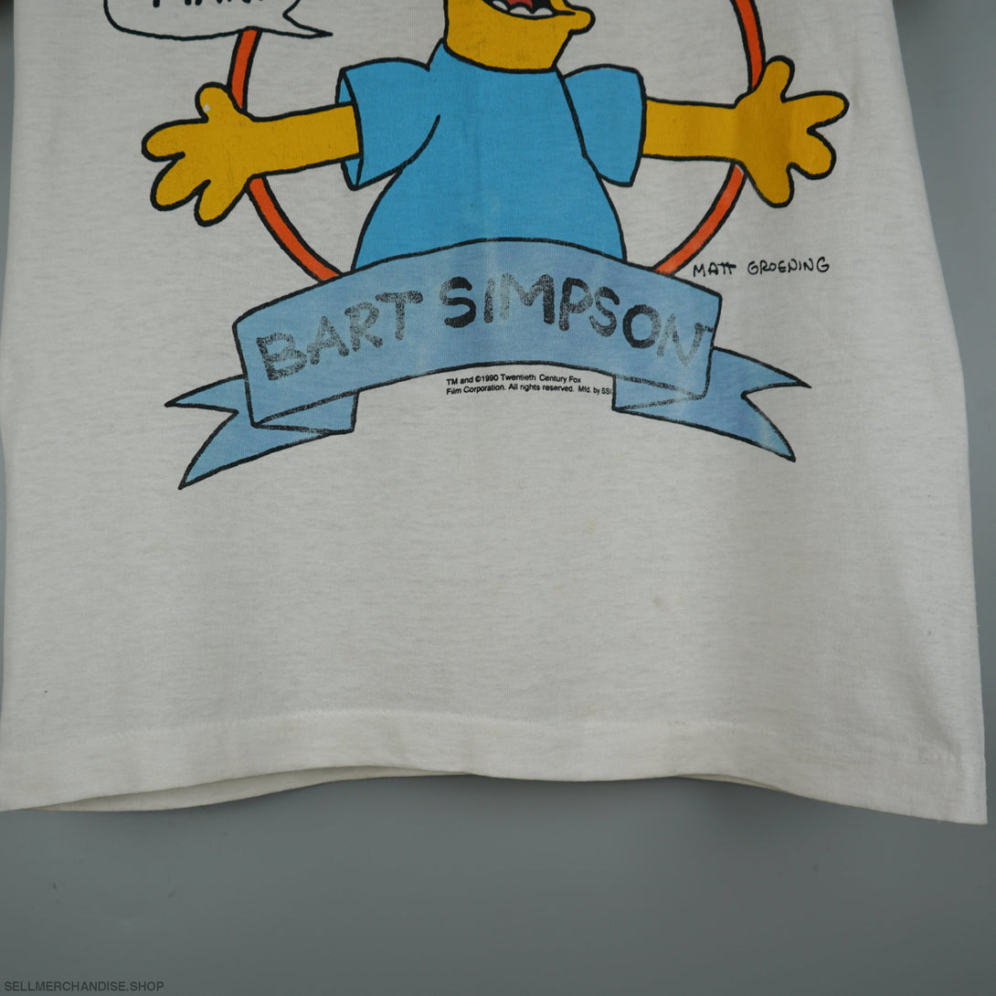 Vintage 1990 Bart Simpson t-shirt