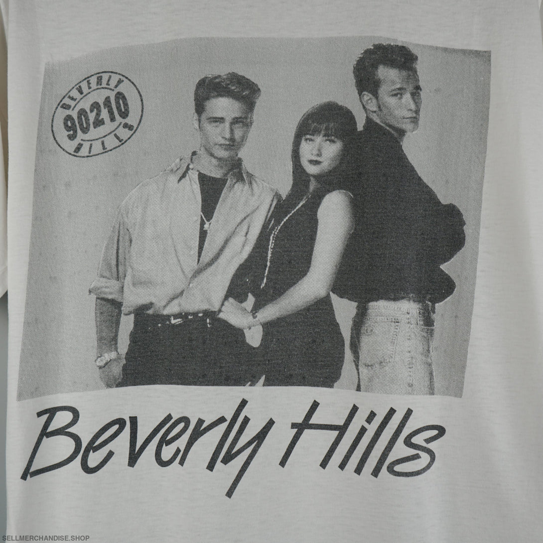 Vintage 1990 Beverly Hills 90210 TV Show Series T-Shirt