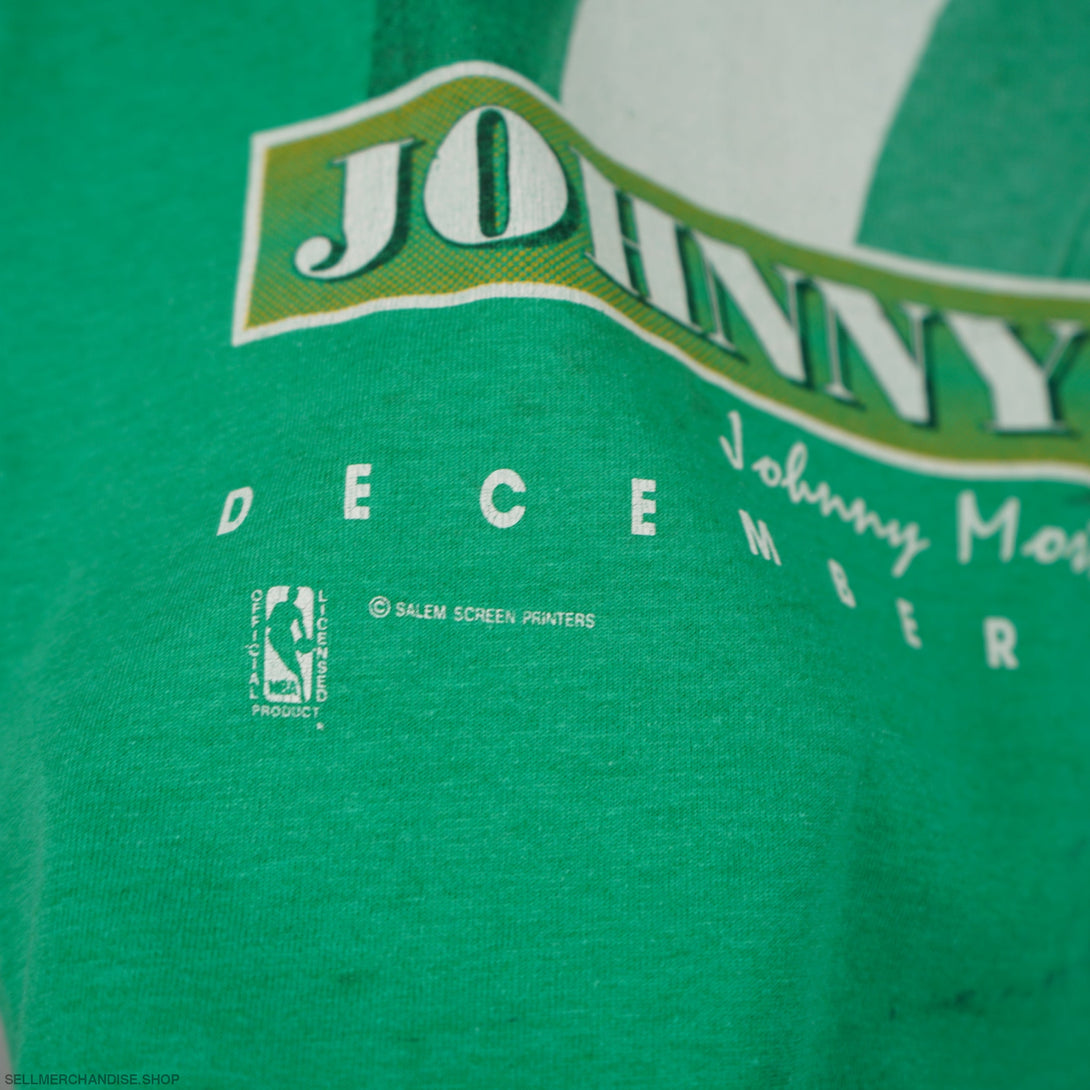 Vintage 1990 Boston Celtics Johnny Most t-shirt