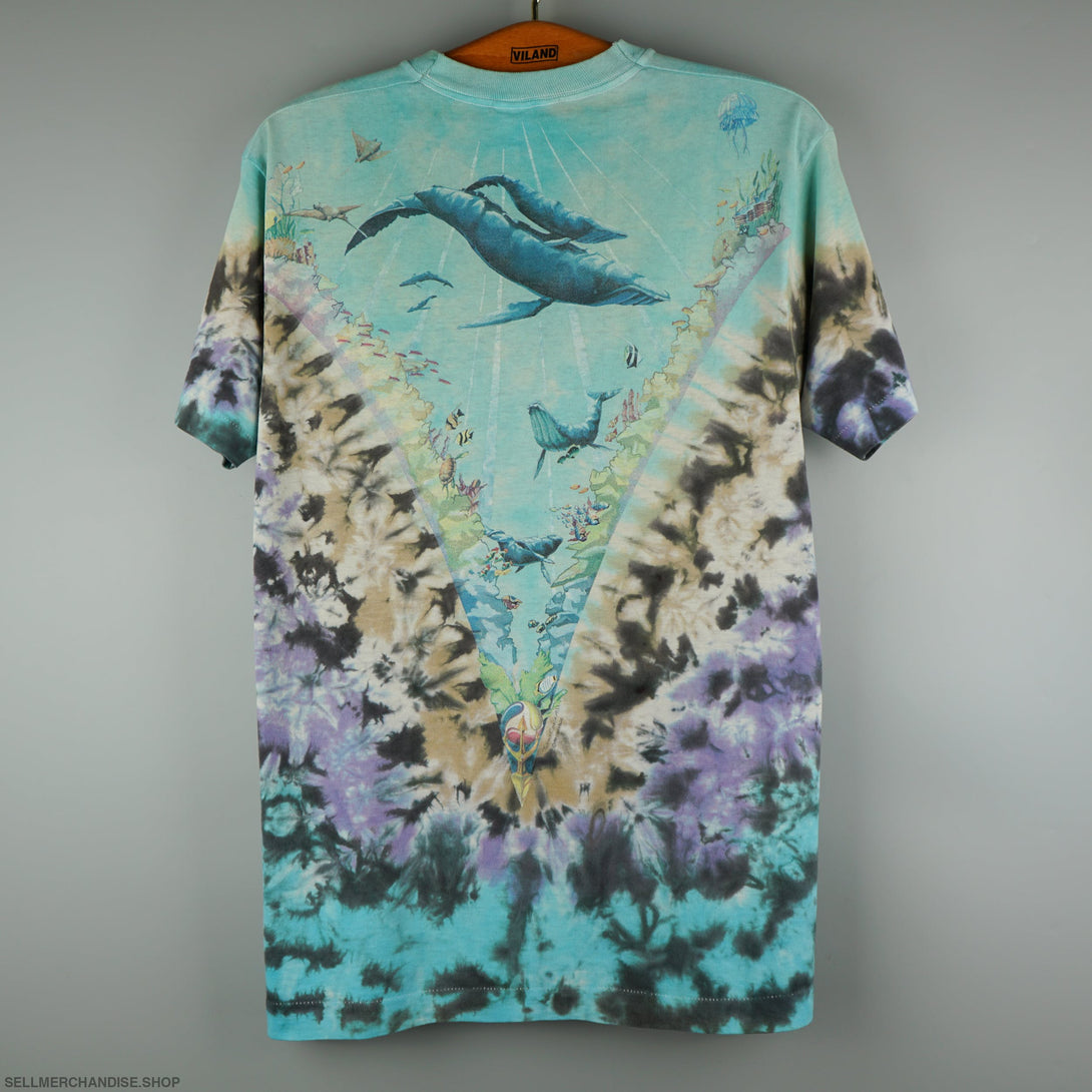 Vintage 1990 John Conwell Liquid Blue Ocean T-Shirt