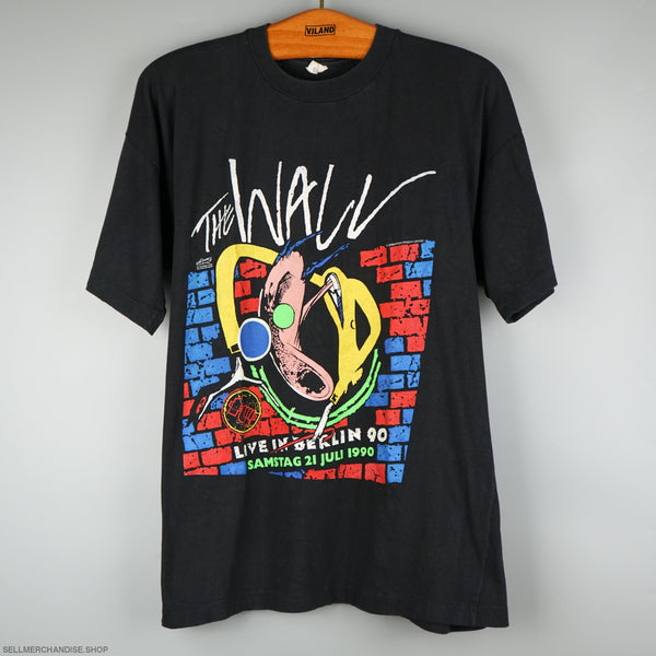 Vintage 1990 Pink Floyd The Wall Concert t-shirt Live in Berlin