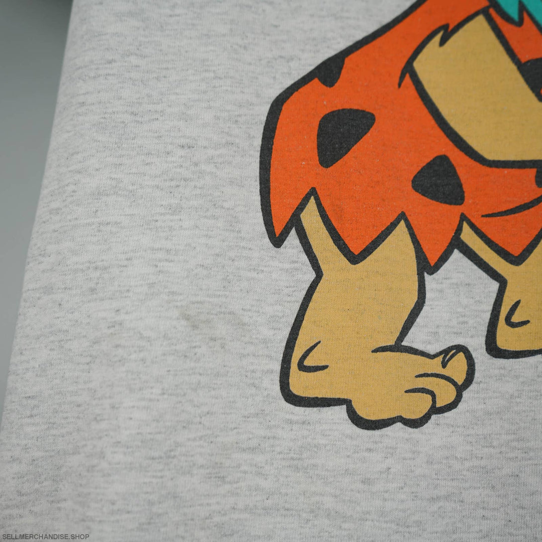 Vintage 1990s 3XL Fred Flintstone t-shirt