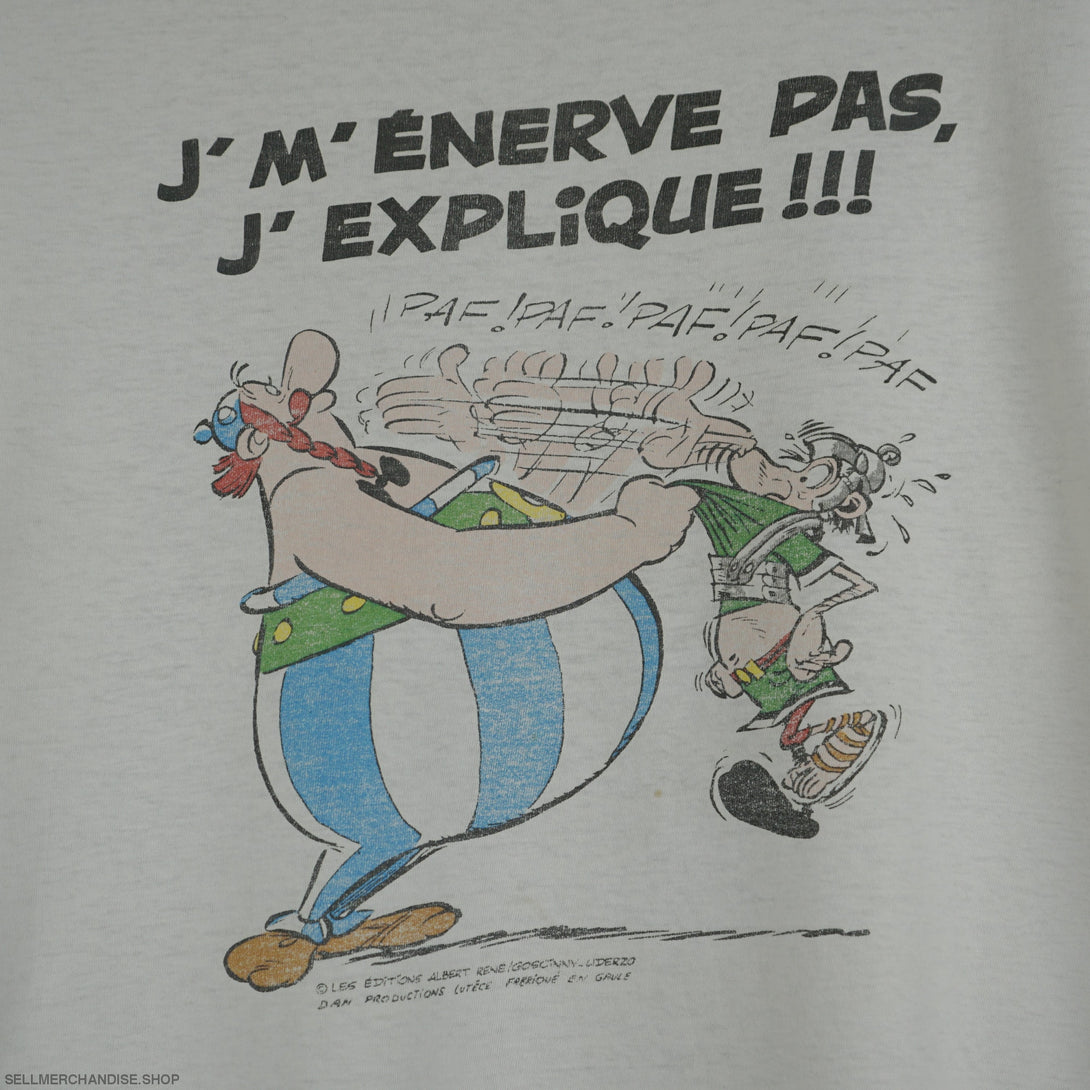 Vintage 1990s Asterix and Obelix t-shirt
