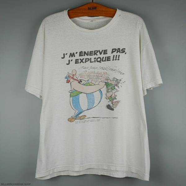 Vintage 1990s Asterix and Obelix t-shirt