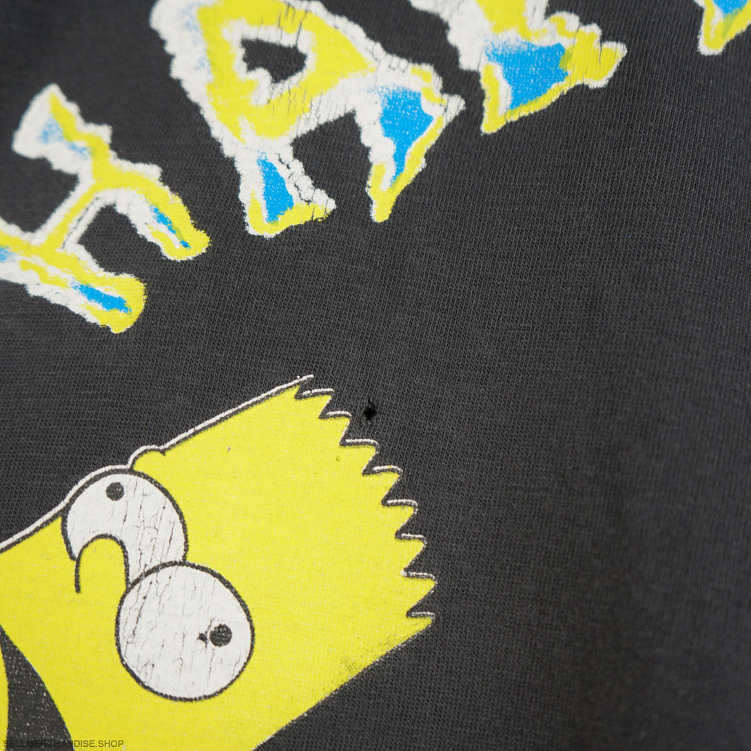 Vintage 1990s Bart Simpson Pisa Tower t-shirt