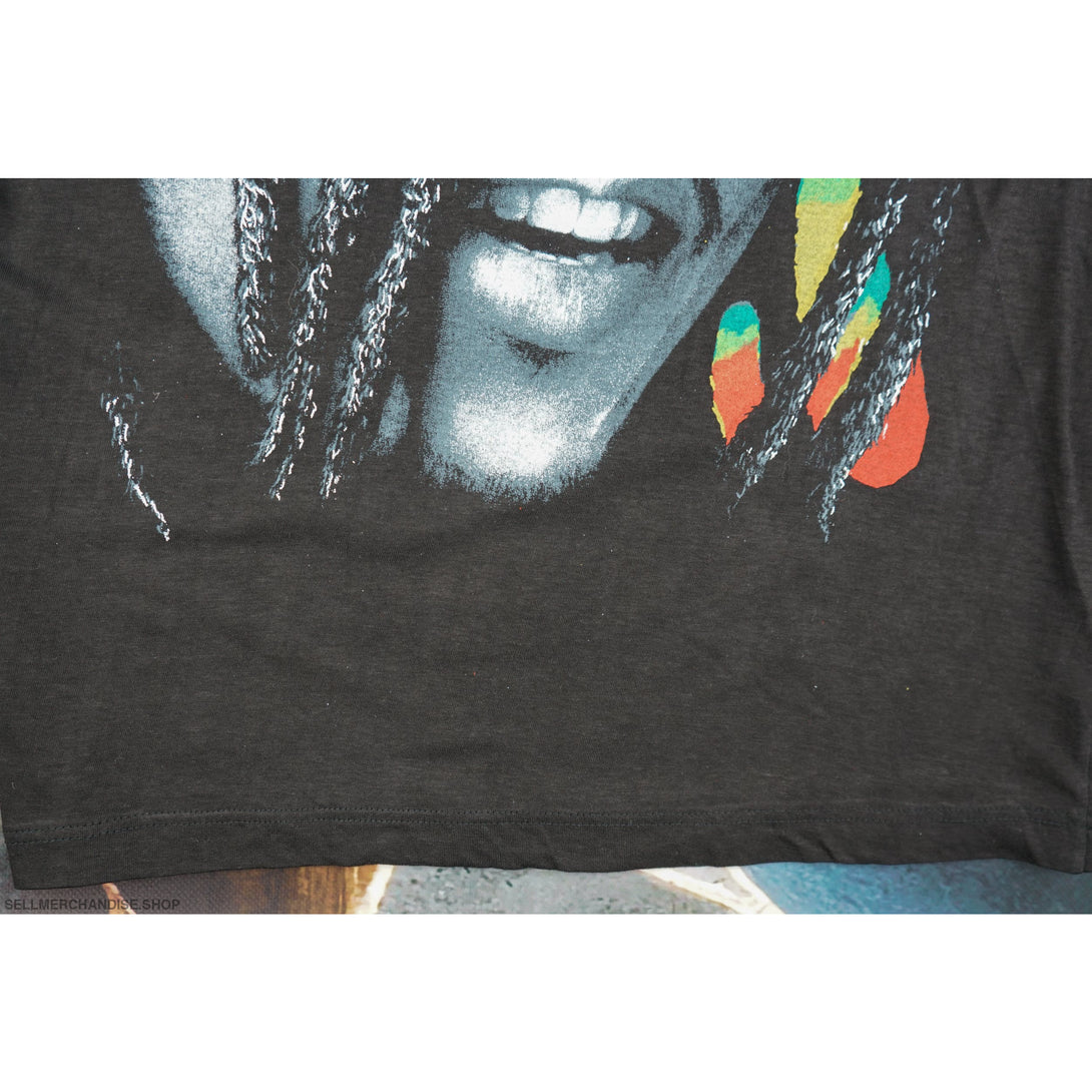 Vintage 1990s Bob Marley All Over Print T-Shirt by Empire