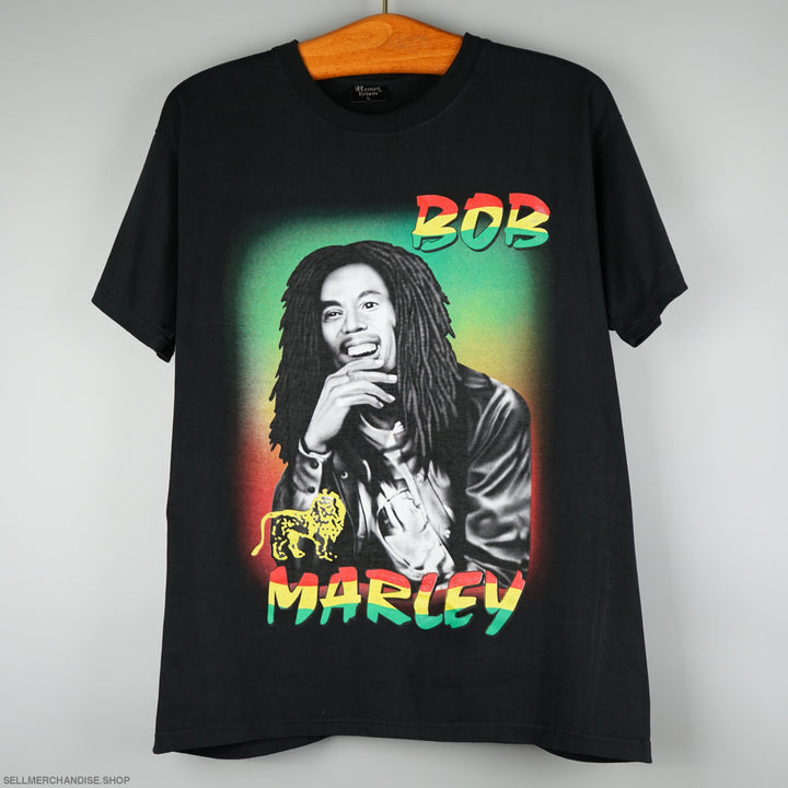 vintage - Vintage 1990s Bob Marley t-shirt Jamaica Colors