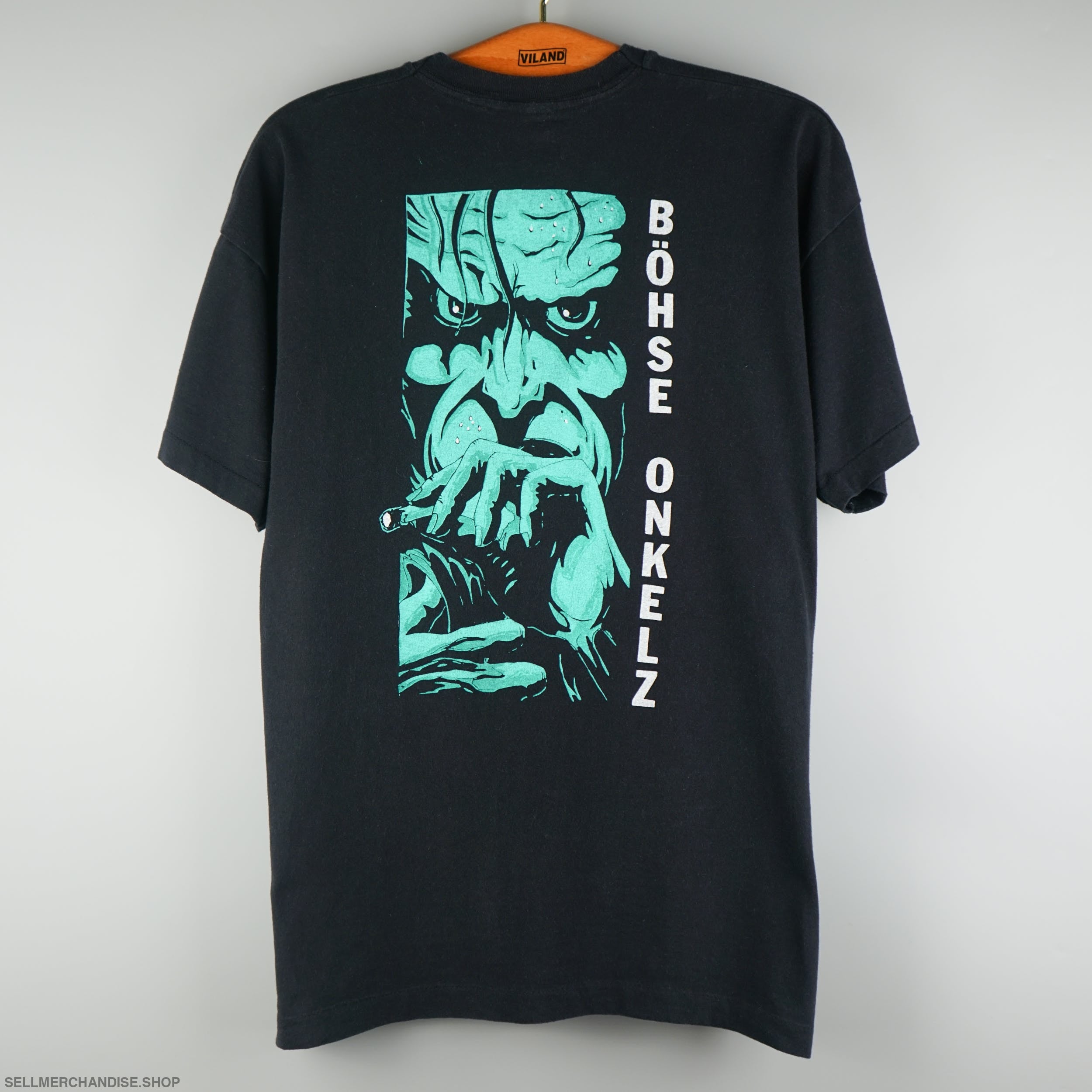 その他ブランド / 90s/BOHSE ONKELZ/バンドTシャツ/Tシャツ/XXL/コットン/BLK Vintage 1990s Bohse Onkelz T-Shirt Single Stitch