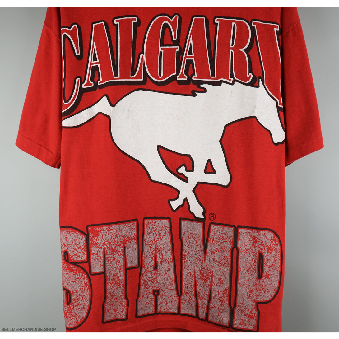 Vintage 1990s Calgary Stampeders T-Shirt