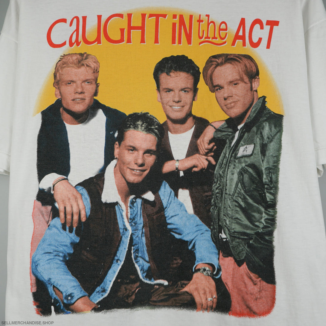 Vintage 1990s Caught In The Act t-shirt