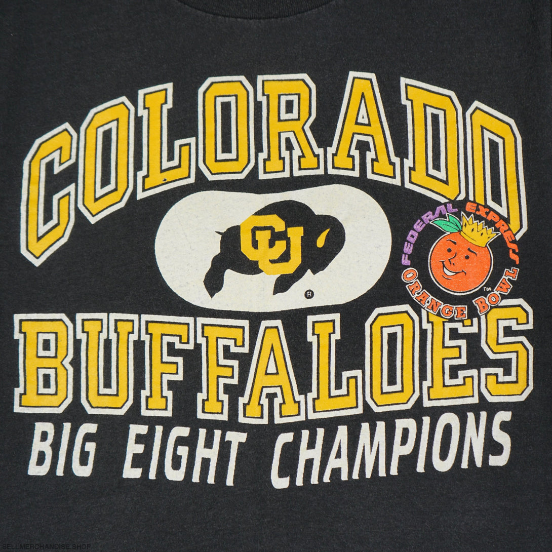 Vintage 1990s Colorado Buffaloes t-shirt Big 8 Champions